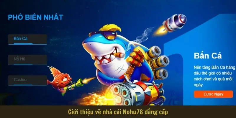 Giới thiệu về nhà cái Nohu78 đẳng cấp